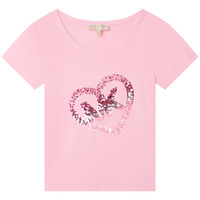 Abbigliamento Bambina T-shirt maniche corte MICHAEL Michael Kors R15185-45T-C Rosa