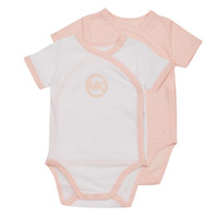Abbigliamento Bambina Pigiami / camicie da notte MICHAEL Michael Kors R98111-45S-B Rosa / Bianco