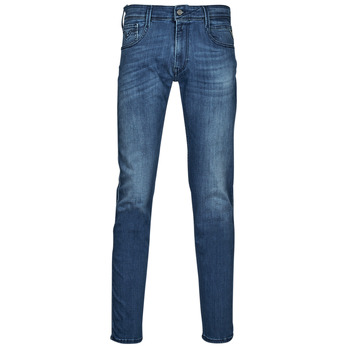 Abbigliamento Uomo Jeans slim Replay ANBASS Grigio / Scuro
