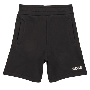 Abbigliamento Bambino Shorts / Bermuda BOSS J24816-09B-C Nero