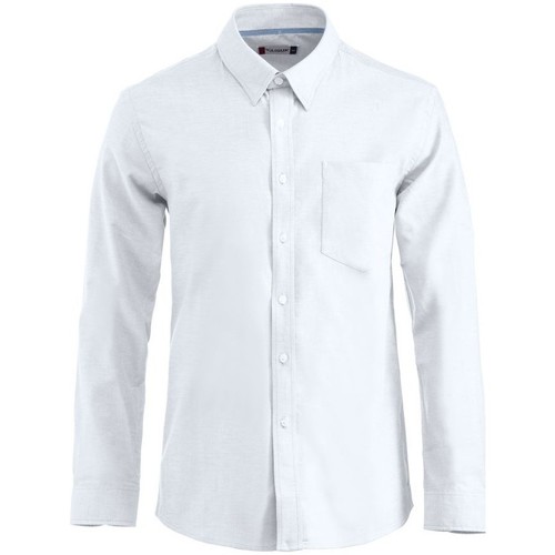 Abbigliamento Uomo Camicie maniche corte C-Clique Oxford Bianco