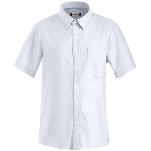 Abbigliamento Uomo Camicie maniche corte C-Clique New Cambridge Bianco