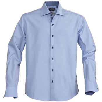 Abbigliamento Uomo Camicie maniche corte James Harvest Baltimore Blu