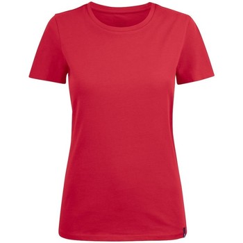 Abbigliamento Donna T-shirts a maniche lunghe Harvest American U Rosso