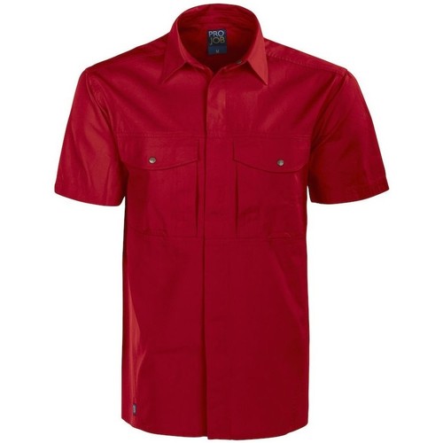 Abbigliamento Uomo Camicie maniche corte Projob  Rosso