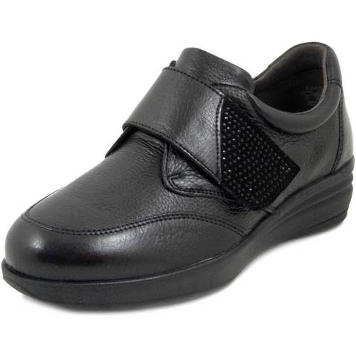 Scarpe Donna Sneakers Caprice Scarpe Donna in Pelle, Comfort, Plantare Estraibile-24754 Nero