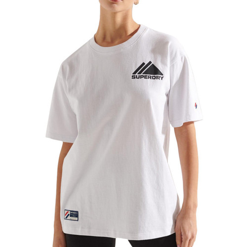 Abbigliamento Donna T-shirt & Polo Superdry W1010608A Bianco
