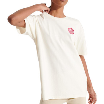 Abbigliamento Donna T-shirt & Polo Superdry W1010648A Bianco