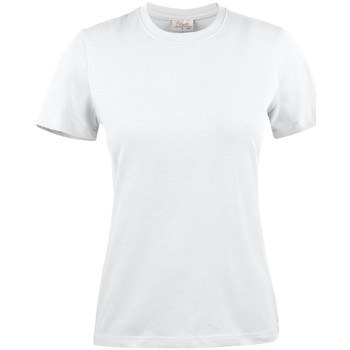 Abbigliamento Donna T-shirts a maniche lunghe Printer UB254 Bianco