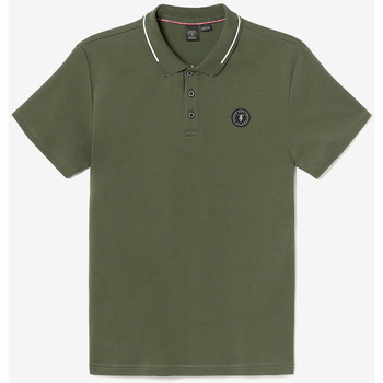 Abbigliamento Uomo T-shirt & Polo Le Temps des Cerises Polo ARON Verde