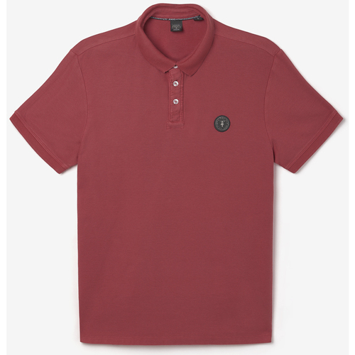 Abbigliamento Uomo T-shirt & Polo Le Temps des Cerises Polo DYLON Rosso