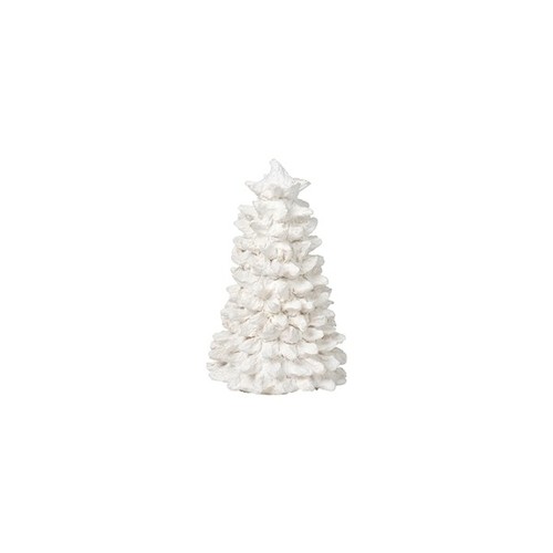 Casa Decorazioni natalizie Broste Copenhagen SAPIN 'PULP' COTON Bianco