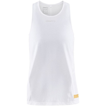Abbigliamento Donna Top / T-shirt senza maniche Craft  Bianco