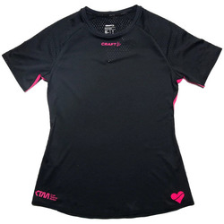 Abbigliamento Donna T-shirt maniche corte Craft CTM Distance Nero