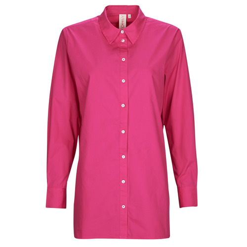 Abbigliamento Donna Camicie Only ONLCURLY LS SHIRT WVN Rosa