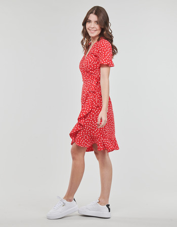 Only ONLOLIVIA S/S WRAP DRESS Rosso