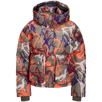 Abbigliamento Donna Cappotti Jjxx Waterproof Jacket Birdie Note - Morel Multicolore