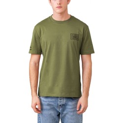 Abbigliamento Uomo T-shirt & Polo GaËlle Paris T-Shirt In Jersey Con Logo Gommato Verde