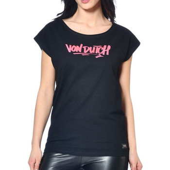 Abbigliamento Donna T-shirt maniche corte Von Dutch VD/TRC/NLOGO Nero
