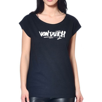 Abbigliamento Donna T-shirt maniche corte Von Dutch VD/TRC/NLOGO Nero