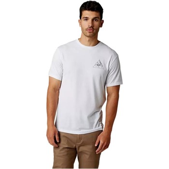Abbigliamento Uomo T-shirt maniche corte Fox CAMISETA BLANCA HOMBRE FOX FINISHER DRIRELEASE 29797 Bianco