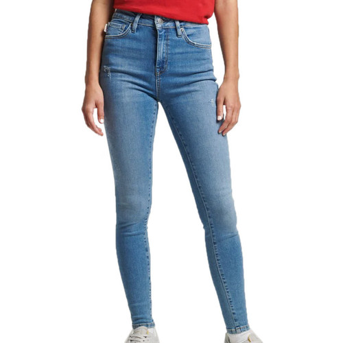 Abbigliamento Donna Jeans skynny Superdry W7010644A Blu