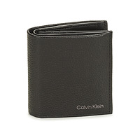 Borse Uomo Portafogli Calvin Klein Jeans WARMTH TRIFOLD 6CC W/COIN Nero
