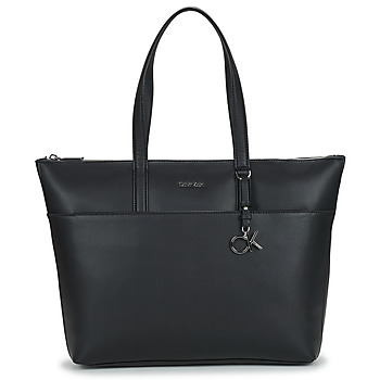 Borse Donna Tote bag / Borsa shopping Calvin Klein Jeans CK MUST SHOPPER LG W/SLIP PKT Nero