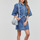 Borse Donna Tracolle Calvin Klein Jeans RE-LOCK CAMERA BAG W/FLAP PBL Blu / Cielo