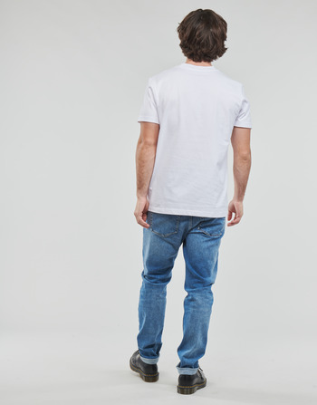 Calvin Klein Jeans SHRUNKEN BADGE TEE Bianco