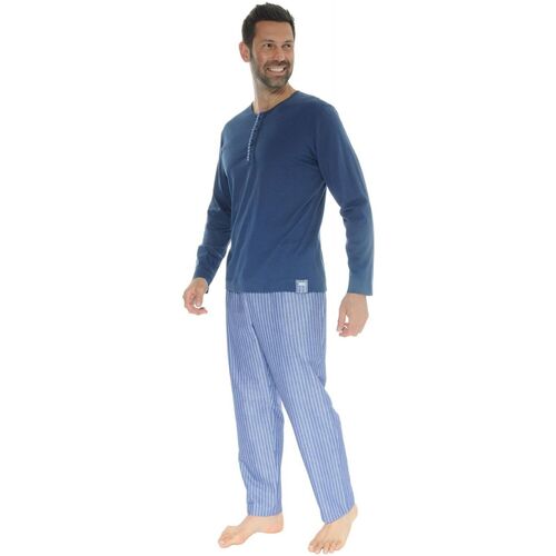 Abbigliamento Uomo Pigiami / camicie da notte Pilus LEANDRE Blu
