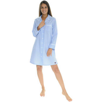 Abbigliamento Donna Pigiami / camicie da notte Le Pyjama Français STEPHANOISE Blu