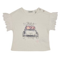 Abbigliamento Bambina T-shirt maniche corte Ikks XW10020 Bianco