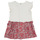 Abbigliamento Bambina Abiti corti Ikks XW30070 Bianco / Rosa