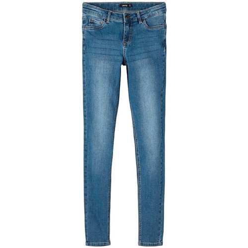 Abbigliamento Bambina Jeans skynny Name it 13195271 Blu