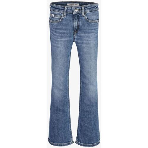 Abbigliamento Bambina Jeans Calvin Klein Jeans IG0IG01688 FLARE-MIS DBLUE Blu