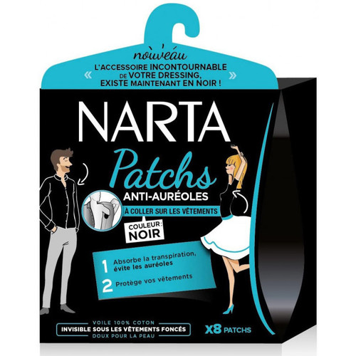 Bellezza Donna Idratanti & nutrienti Narta Sweat Stain Patches - Noir Nero