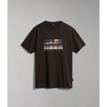 Abbigliamento T-shirt & Polo Napapijri S-FREESTTLE SS - NP0A4GM4WA91-BROWN Marrone