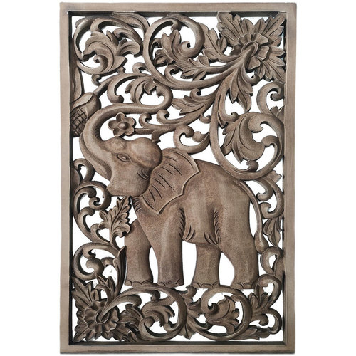 Signes Grimalt Ornamento Della Parete Di Elefante Marrone - Consegna  gratuita