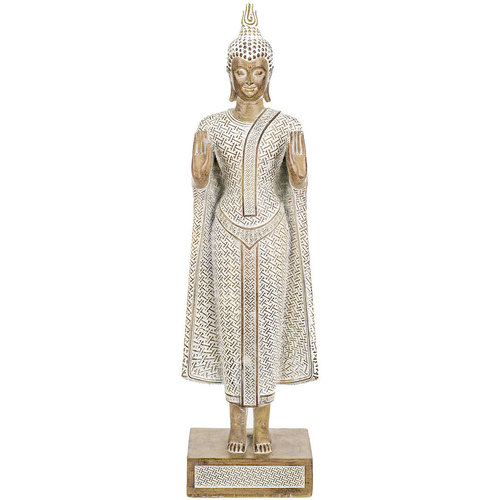 Casa Statuette e figurine Signes Grimalt Figura Di Buddha Bianco