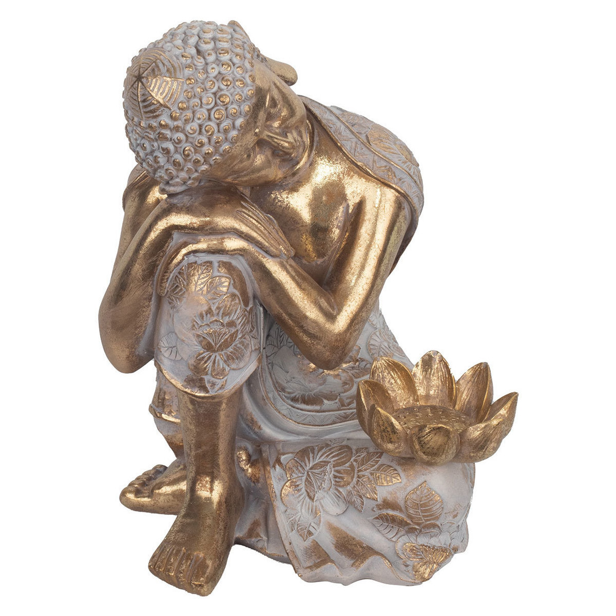 Casa Statuette e figurine Signes Grimalt Buddha Sostenuto Oro
