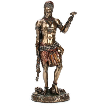 Casa Statuette e figurine Signes Grimalt Figura Di Dio Eshu Yoruba Oro