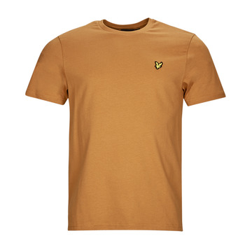 Abbigliamento Uomo T-shirt maniche corte Lyle & Scott PLAIN T SHIRT Camel