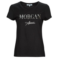 Abbigliamento Donna T-shirt maniche corte Morgan DATTI Nero