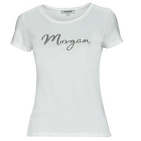 Abbigliamento Donna T-shirt maniche corte Morgan DGANA Bianco