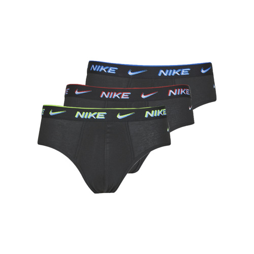 Biancheria Intima Uomo Slip Nike EVERYDAY COTTON STRETCH X3 Nero / Nero / Nero