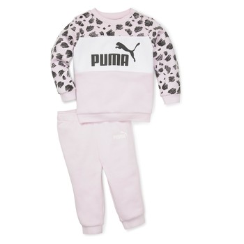 Abbigliamento Bambina Completo Puma ESS PUMA MATES INFANTS JOGGER Rosa
