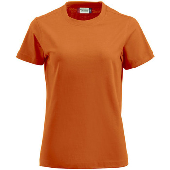 Abbigliamento Donna T-shirts a maniche lunghe C-Clique  Arancio