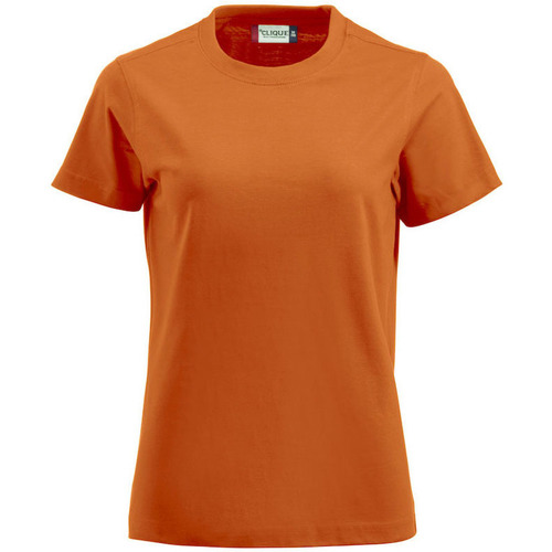 Abbigliamento Donna T-shirts a maniche lunghe C-Clique UB258 Arancio