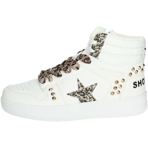 Scarpe Donna Sneakers alte Shop Art SASF220238 Bianco